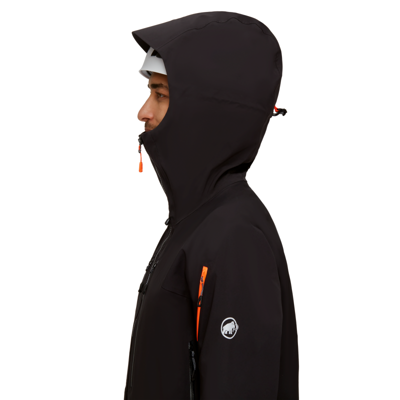 Mammut Mens Taiss Pro HS Hooded Jacket Black-4