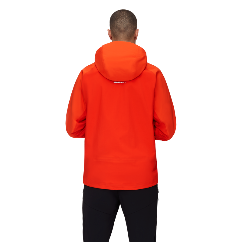 Mammut Mens Taiss Pro HS Hooded Jacket Hot Red-1