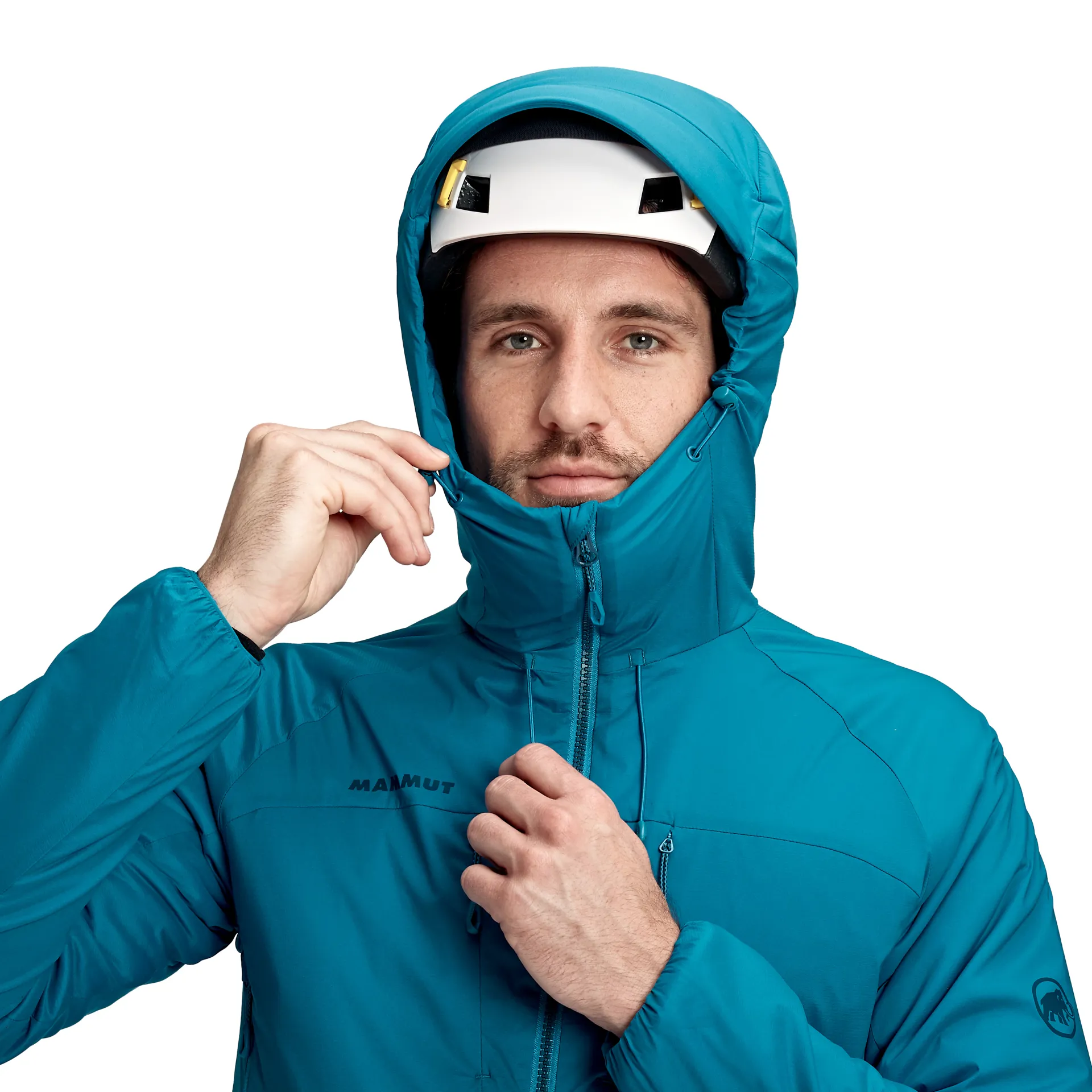 Mammut Mens Rime IN Flex Hooded Jacket Sapphire