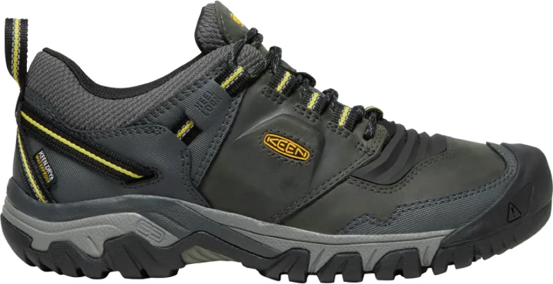 Keen Mens Ridge Flex WP Steel Grey/Keen Yellow-4