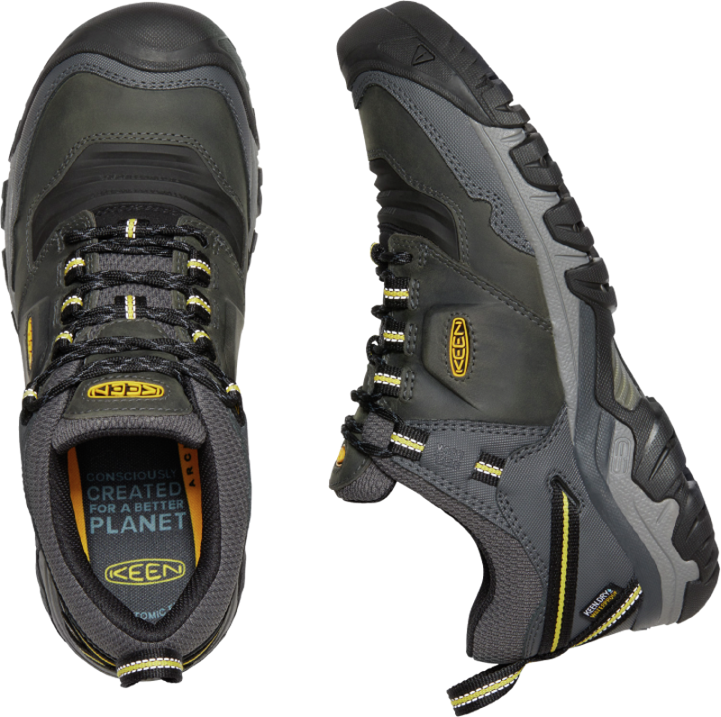 Keen Mens Ridge Flex WP Steel Grey/Keen Yellow-3