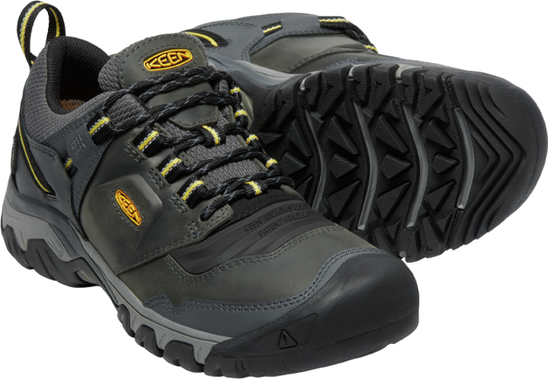 Keen Mens Ridge Flex WP Steel Grey/Keen Yellow-1