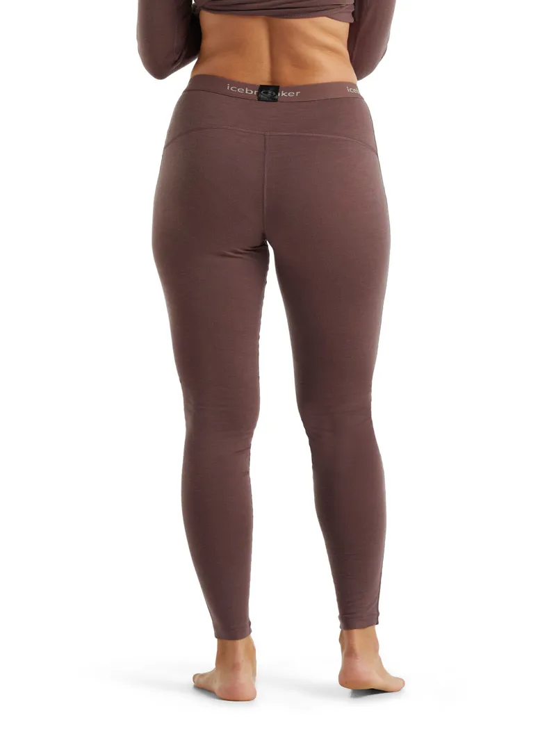 Icebreaker Womens 200 Oasis Leggings Mink-2