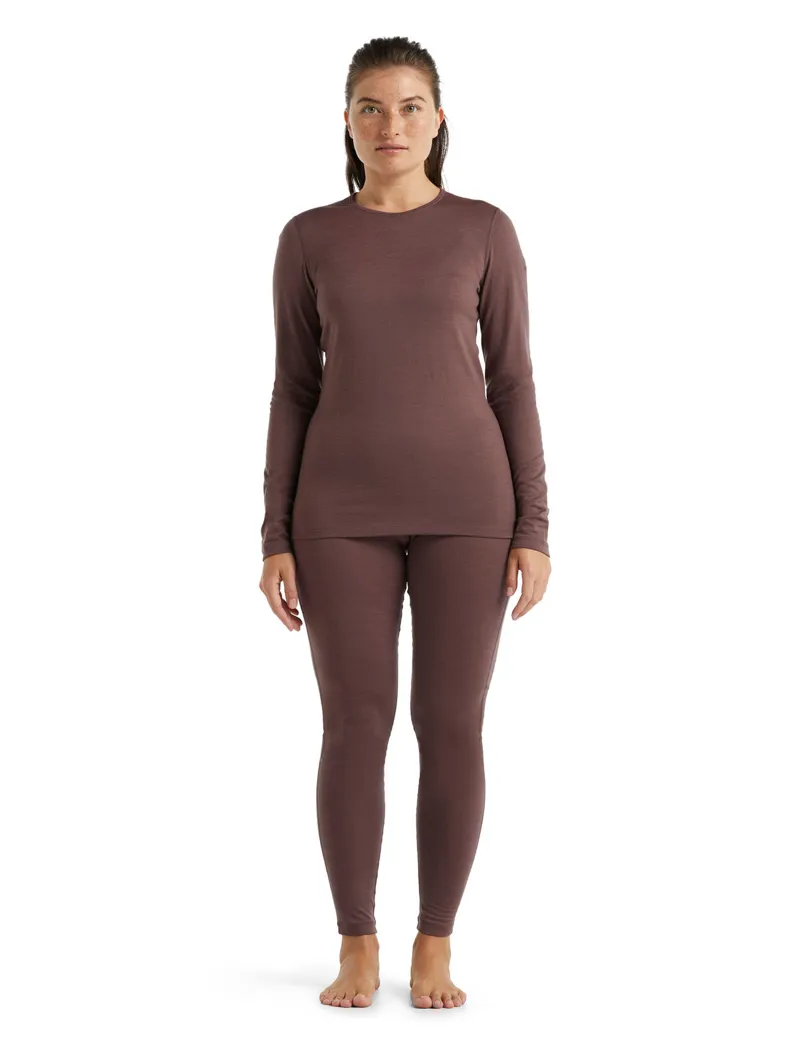 Icebreaker Womens 200 Oasis Leggings Mink-4