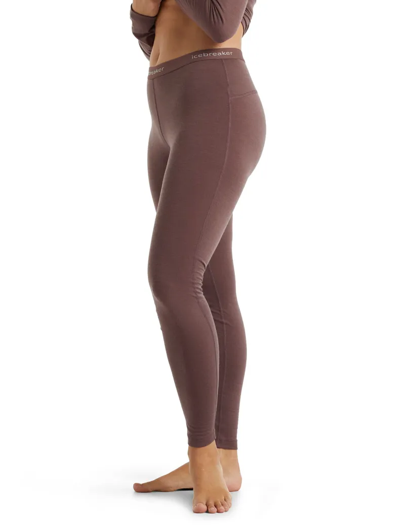 Icebreaker Womens 200 Oasis Leggings Mink-3
