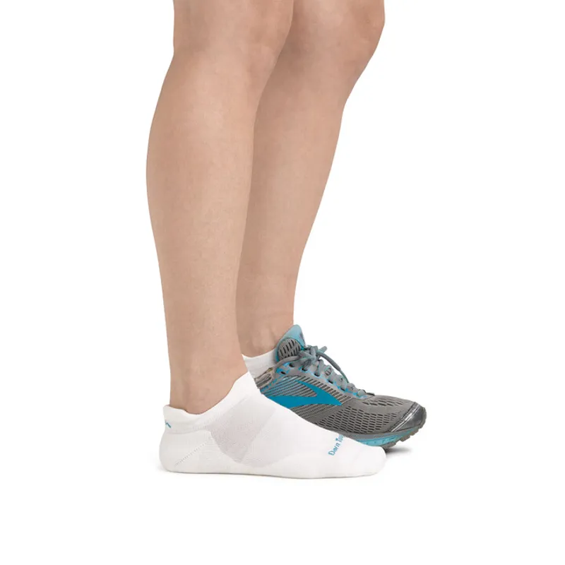 Darn Tough Womens Run No Show Tab Ultra-Light Cushion Baltic-2