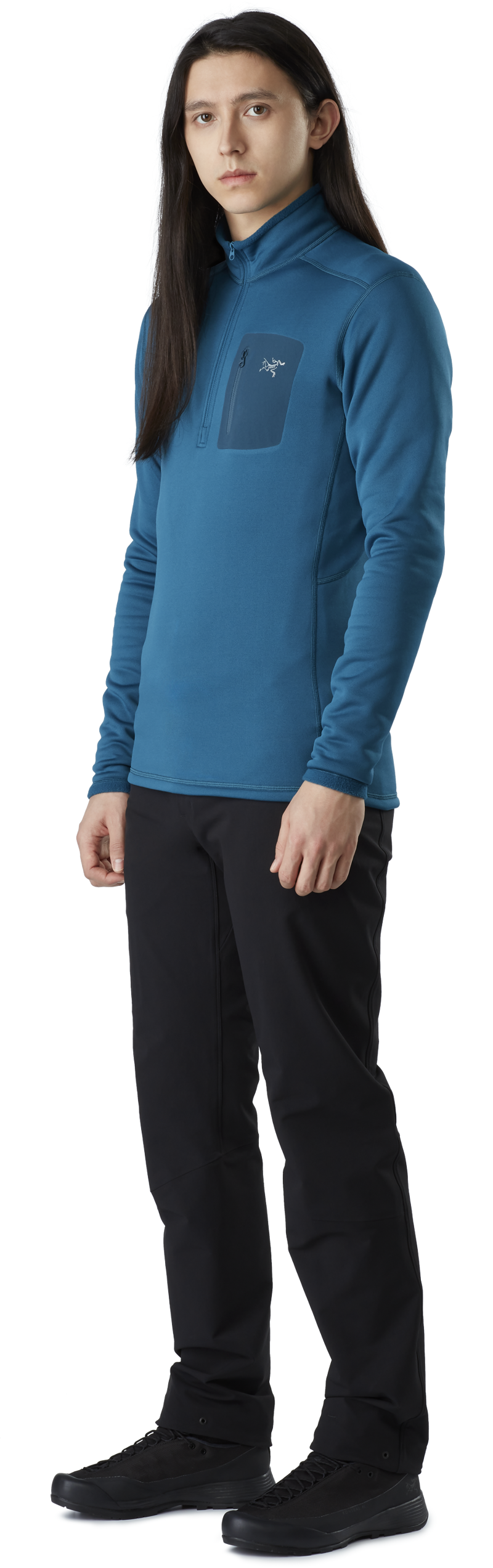 Arcteryx Mens Rho AR Zip Neck Glitch-2