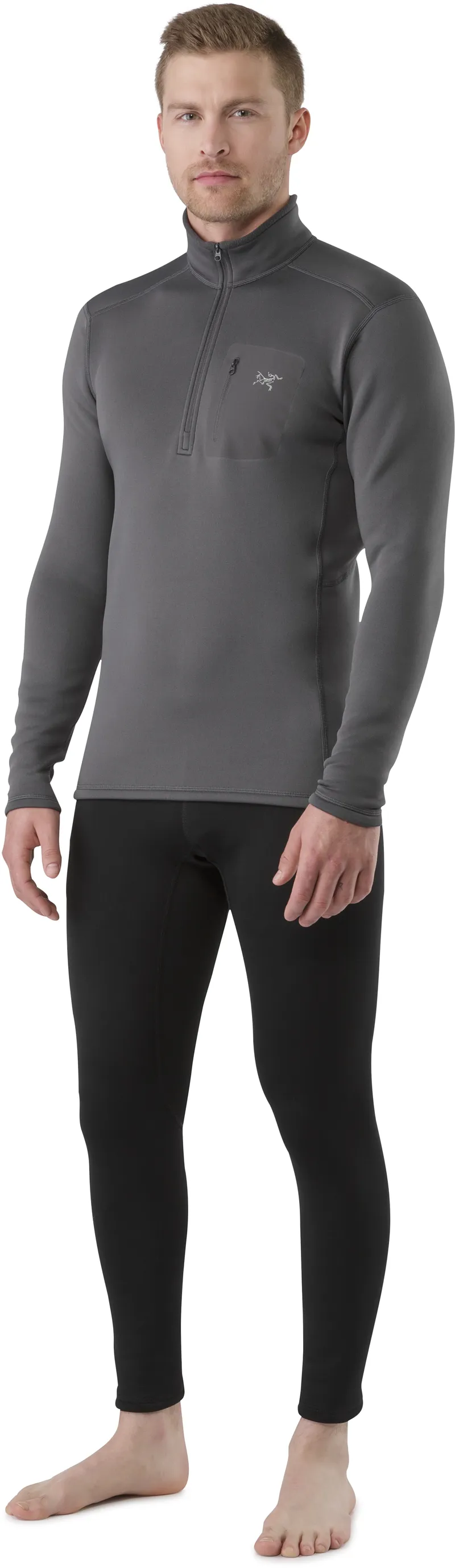 Arcteryx Mens Rho AR Bottom Black-1