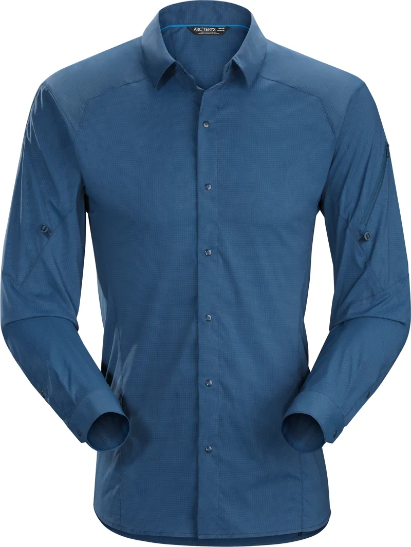 Arcteryx Mens Elaho LS Shirt Nocturne XXL