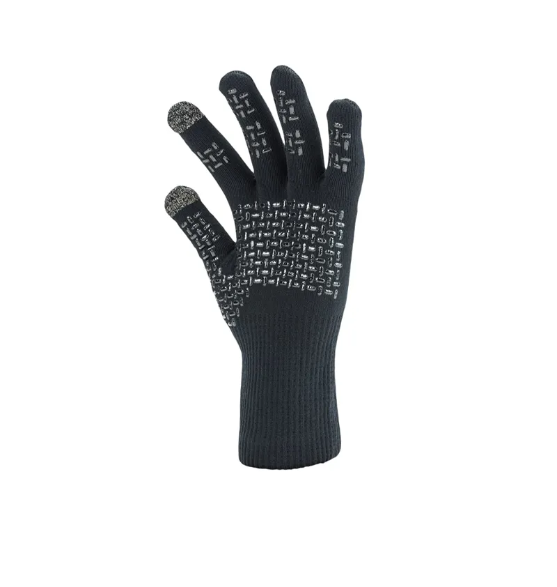 SealSkinz Ultra Grip Glove Black/Grey-1