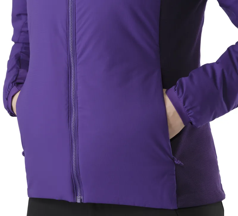 Arcteryx Womens Atom LT Hoody Dark Titanite-2