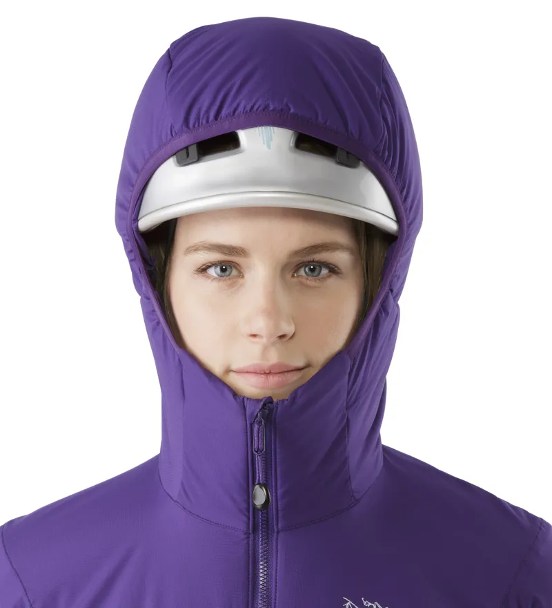 Arcteryx Womens Atom LT Hoody Dark Titanite-3