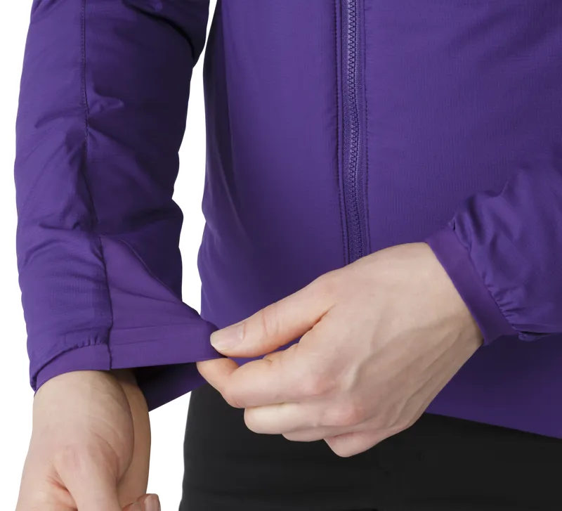 Arcteryx Womens Atom LT Hoody Dark Titanite-7