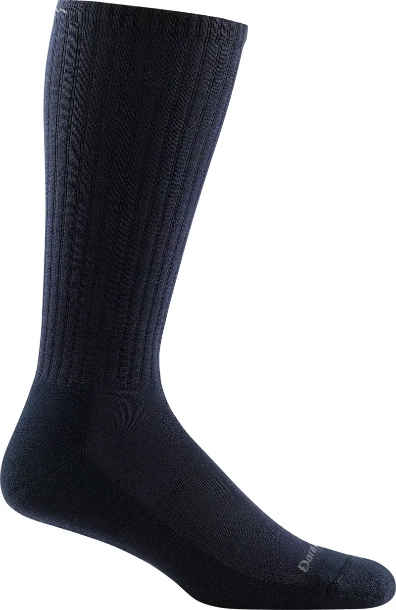 Darn Tough Mens Standard Mid Calf Lightweight Lifestyle Socks Navy