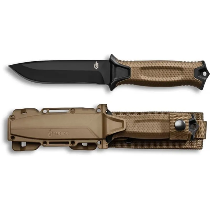 Gerber Strongarm Fixed Blade Coyote Brown DEACTIVATED