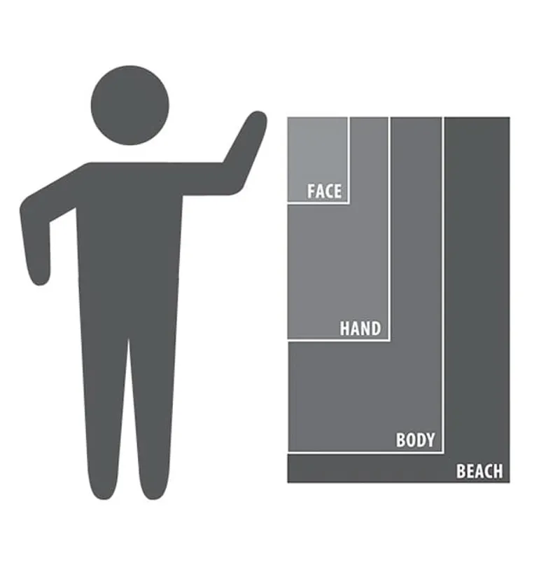 PackTowl Luxe Hand Towel Deep Sea-1