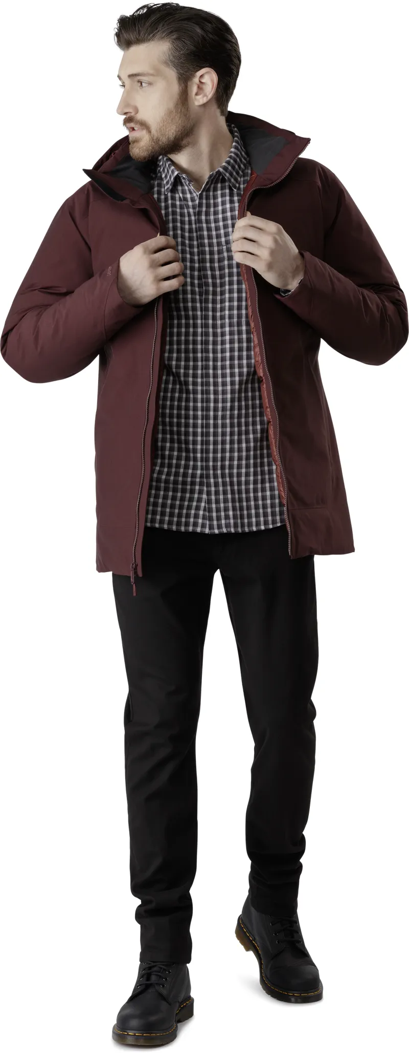 Arcteryx Mens Camosun Parka Black-9