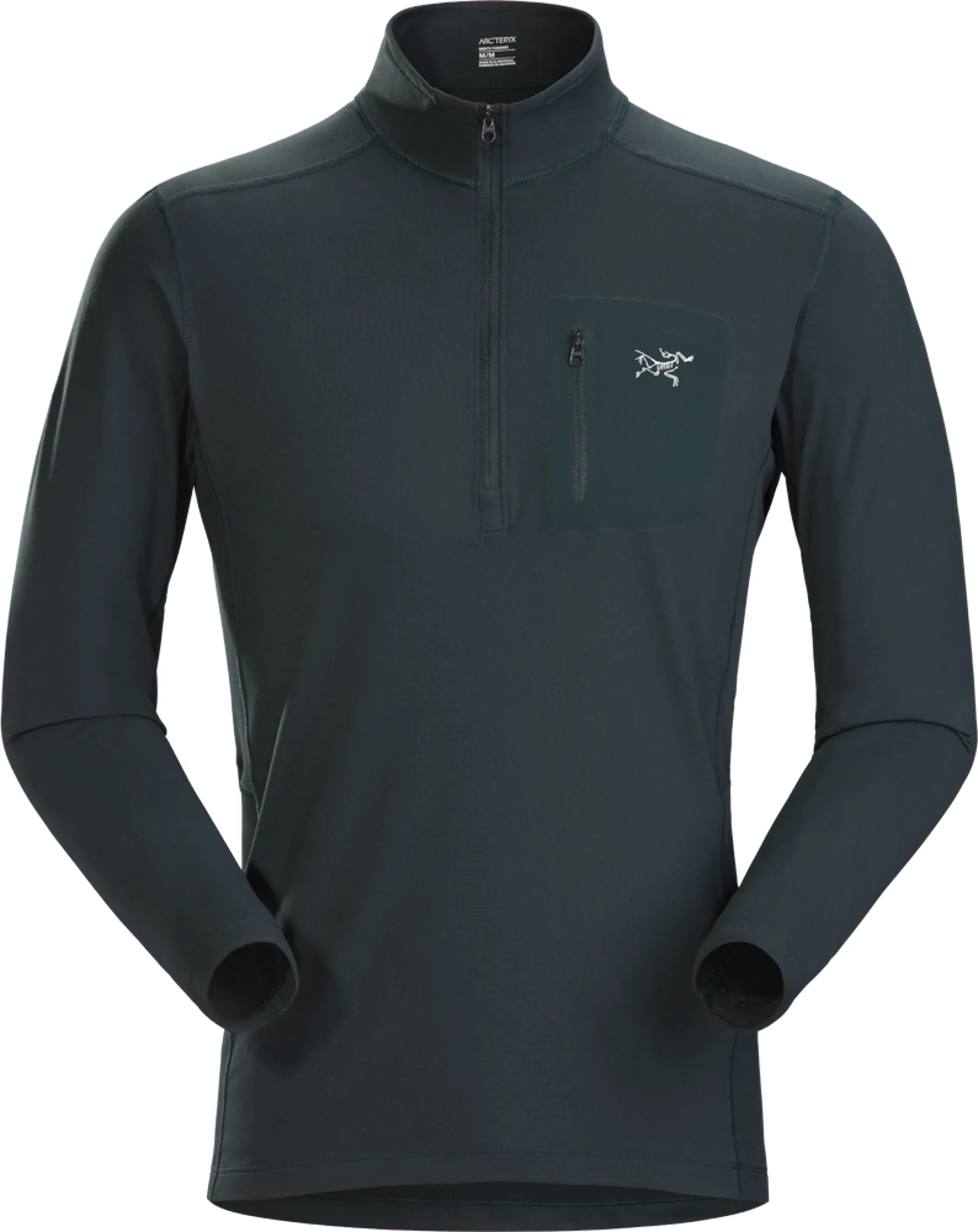 Arcteryx Mens Rho LT Zip Neck Enigma