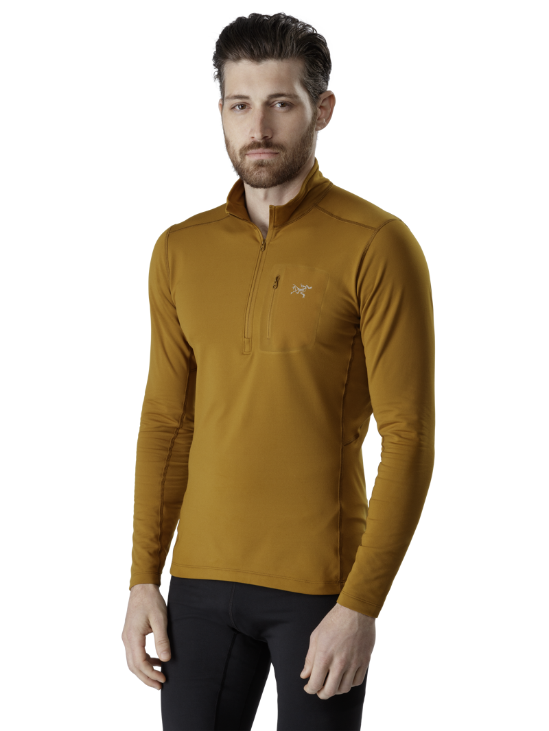 Arcteryx Mens Rho LT Zip Neck Orion-2
