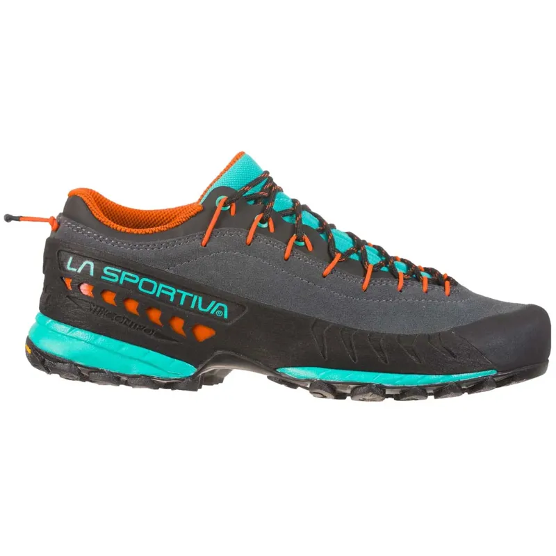 La Sportiva Women's TX4 Carbon/Aqua-4