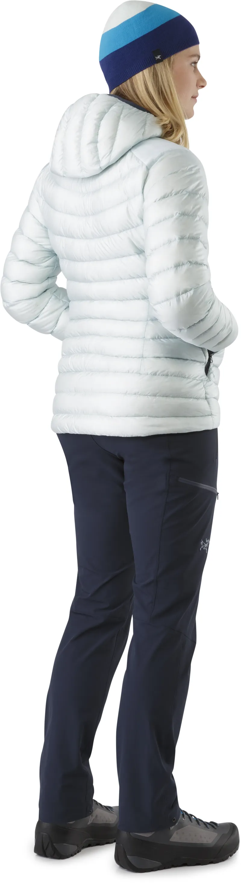Arcteryx Womens Cerium LT Hoody Black Sapphire-2