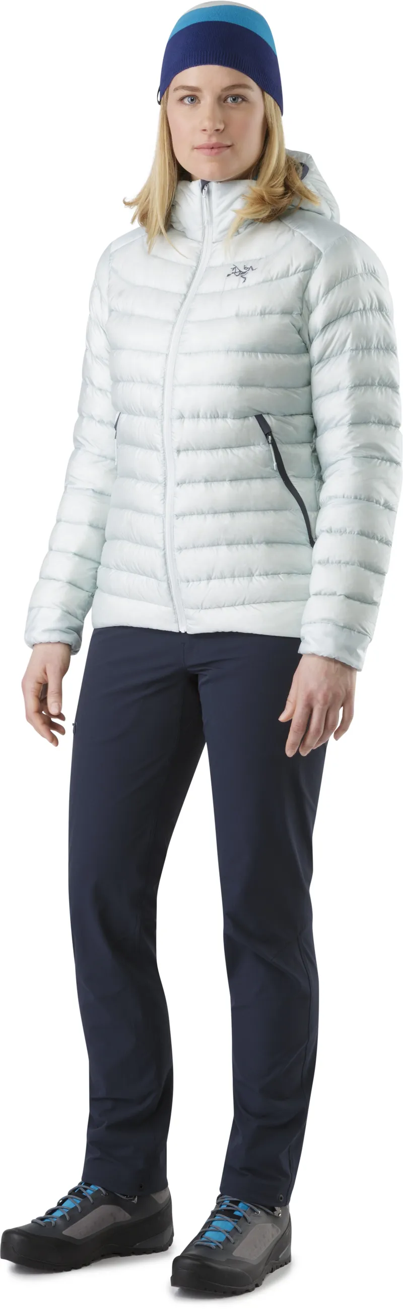 Arcteryx Womens Cerium LT Hoody Black Sapphire-1