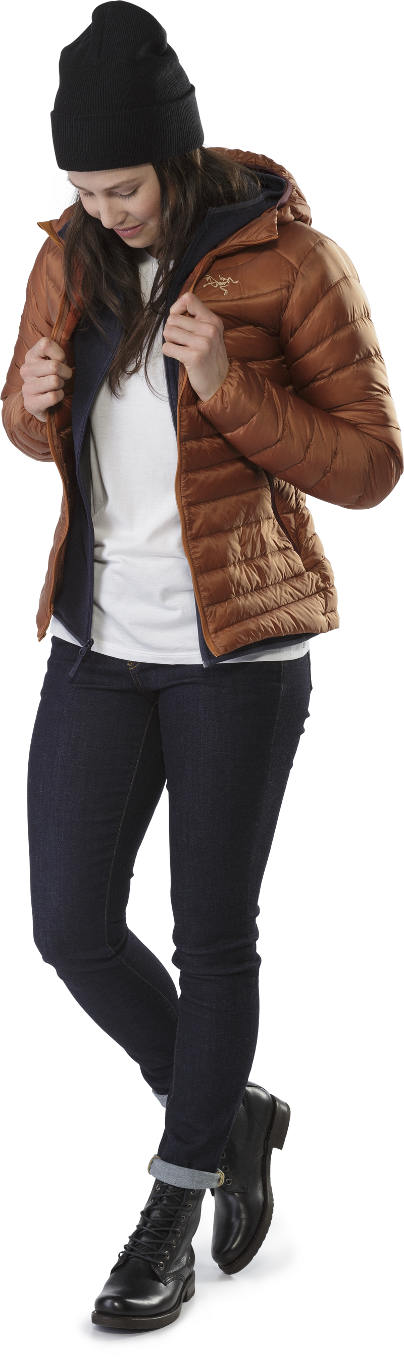 Arcteryx Womens Cerium LT Hoody Black-3