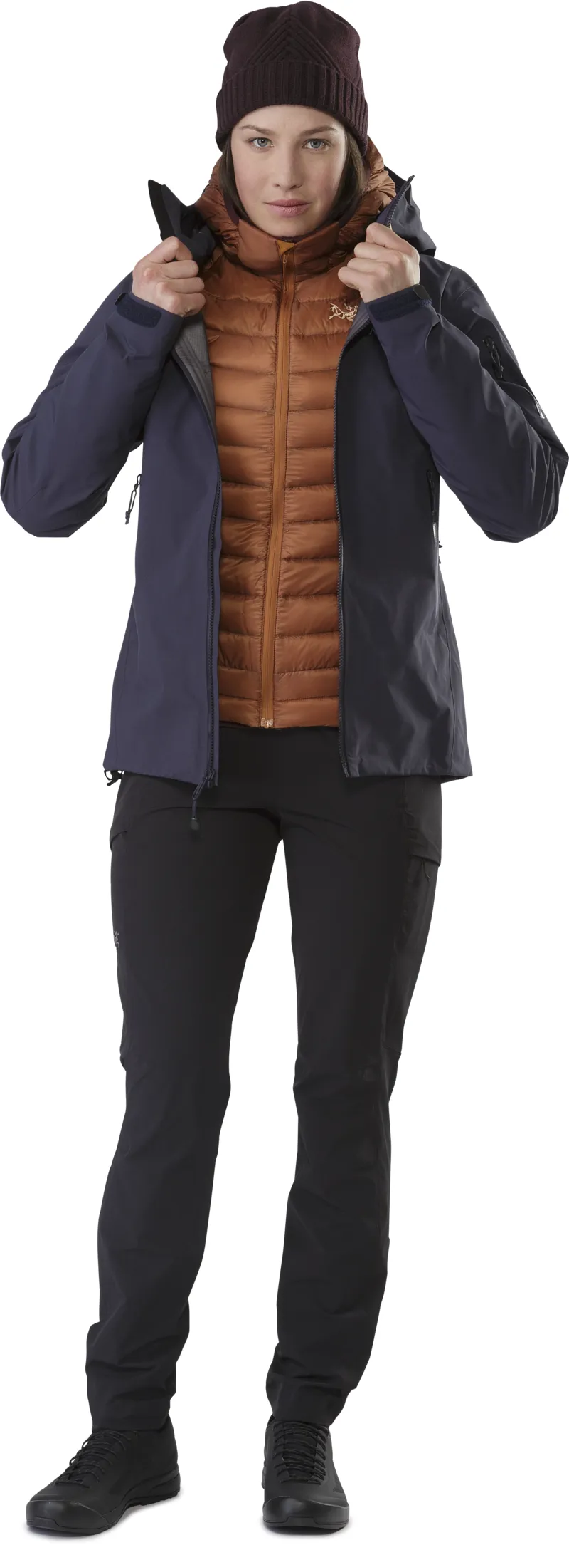 Arcteryx Womens Cerium LT Hoody Black-10