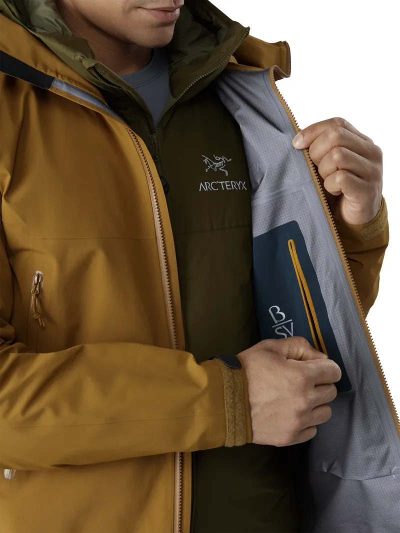 Arcteryx Mens Beta SV Jacket Yukon-7