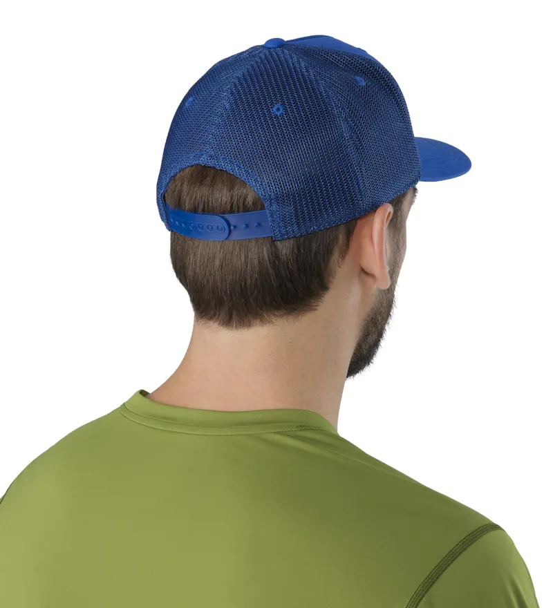 Arcteryx Logo Trucker Hat Somerset Blue-2