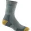 Darn Tough Womens Hiker Micro Crew Mid Cushion Hiking Socks Sage