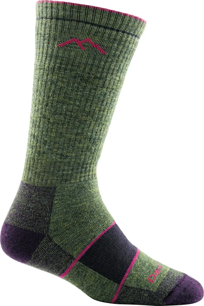 Darn Tough Womens Boot Sock Full Cushion Moss