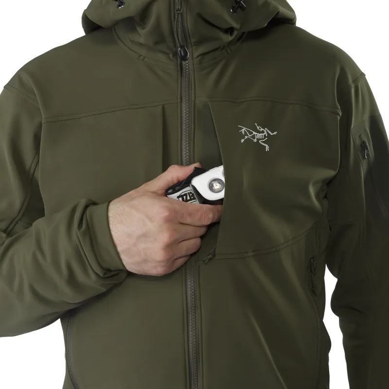 Arcteryx Mens Gamma MX Hoody Red Beach-3