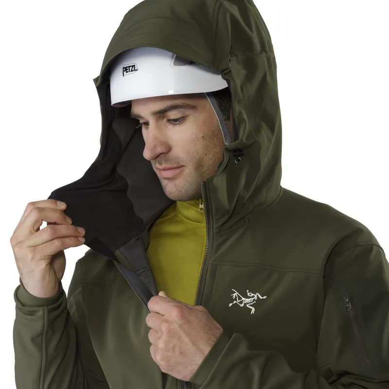 Arcteryx Mens Gamma MX Hoody Red Beach-5