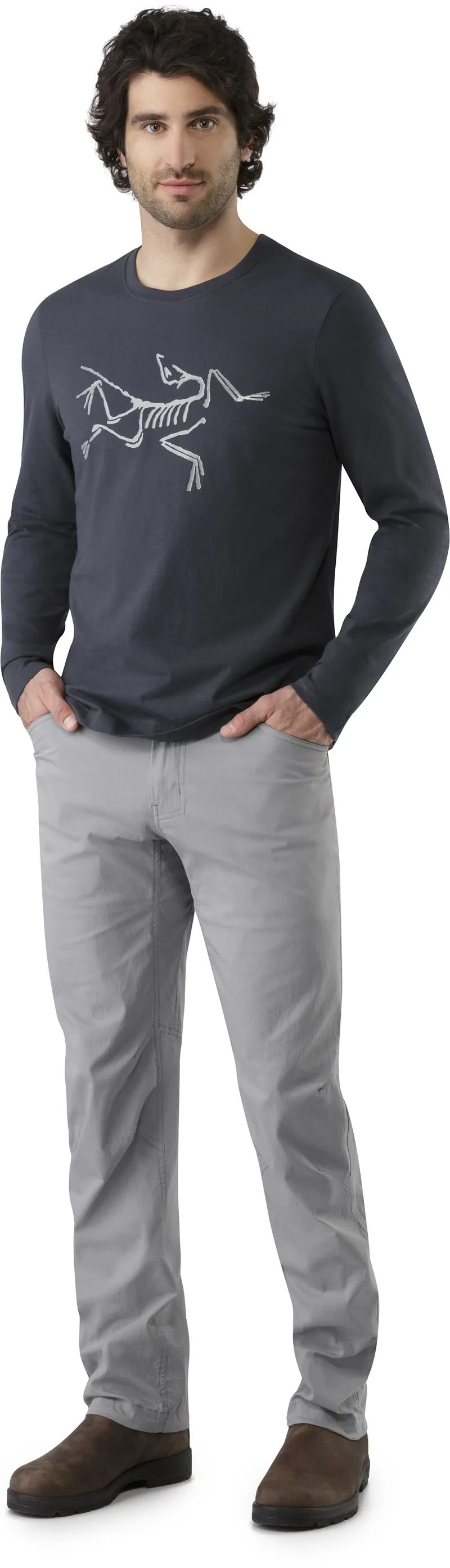 Arcteryx Mens Archaeopteryx LS T-Shirt Roman Pine-1