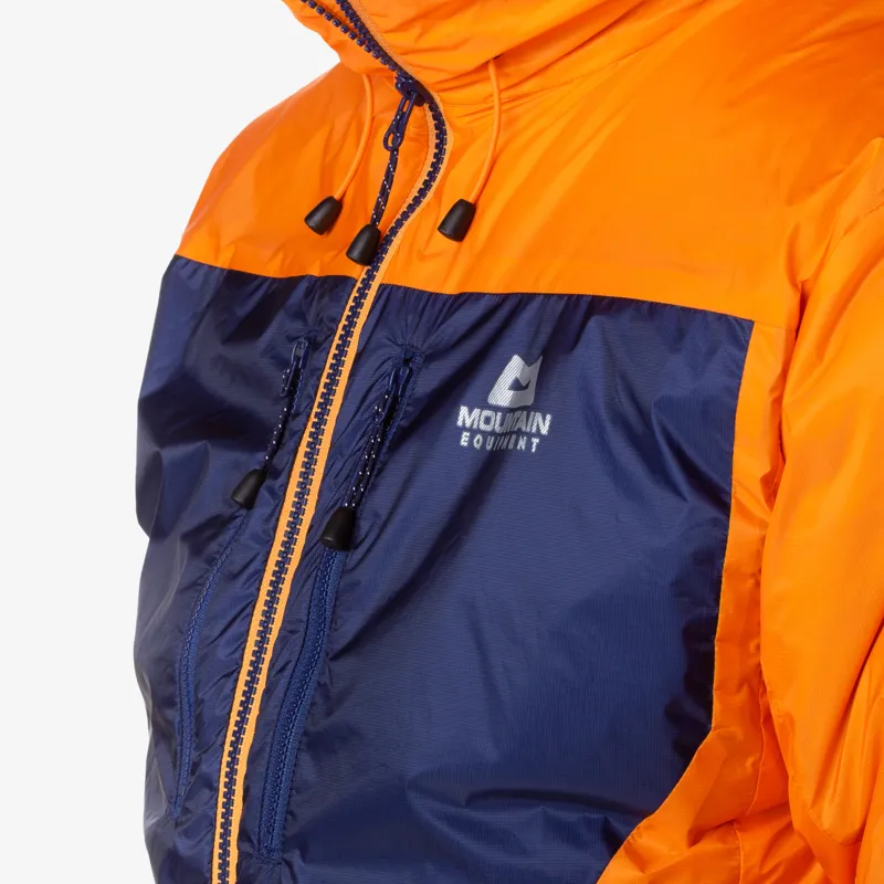 Mountain Equipment Mens Kryos Jacket Mango/Medieval Blue-11