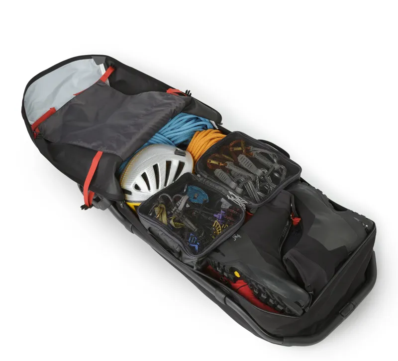 Arcteryx V110 Rolling Duffel Black-6