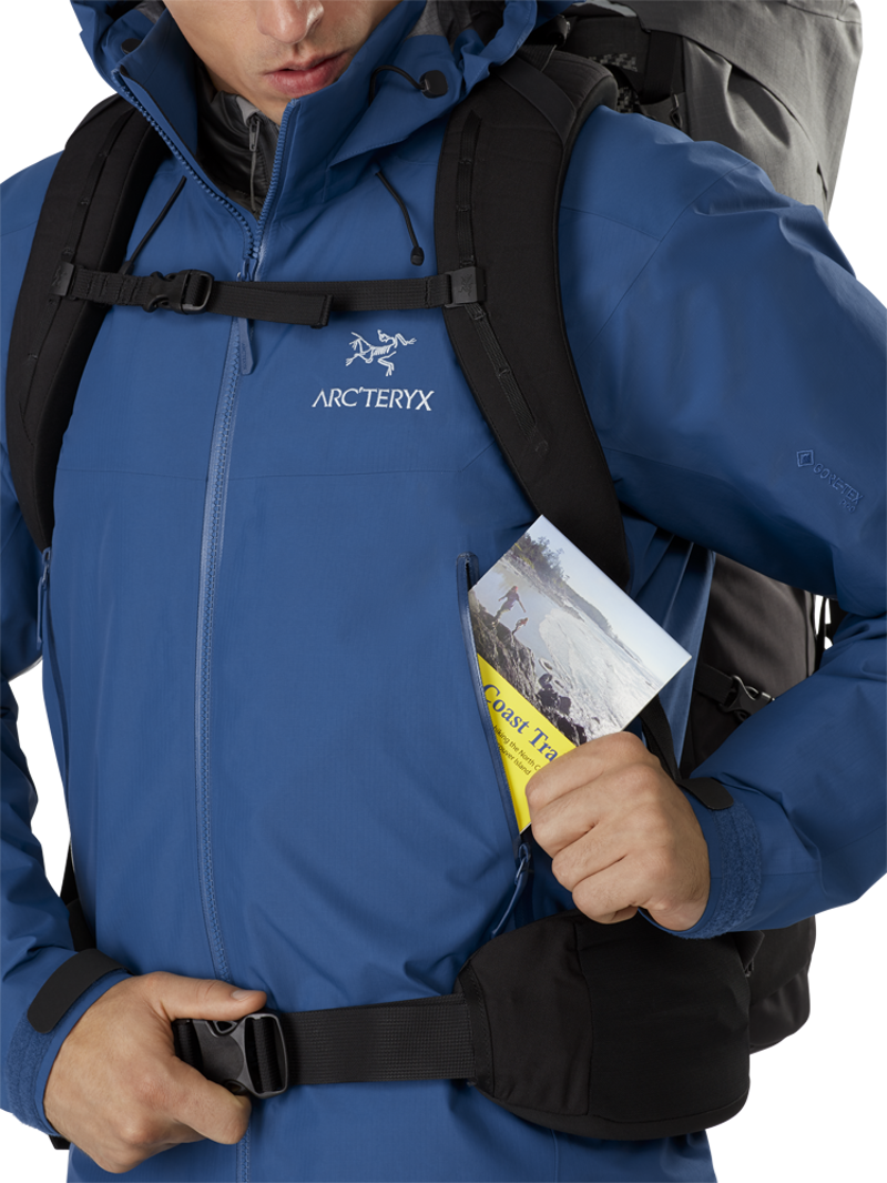 Arcteryx Mens Beta AR Jacket Cobalt Sun-2