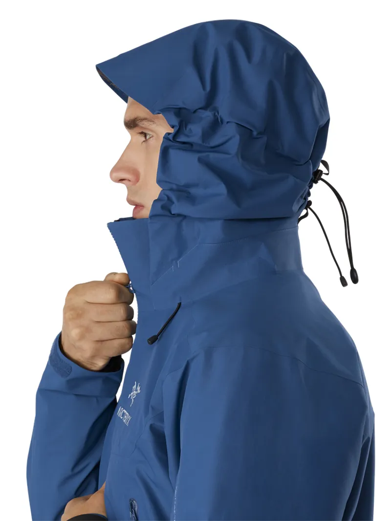 Arcteryx Mens Beta AR Jacket Cobalt Sun-5