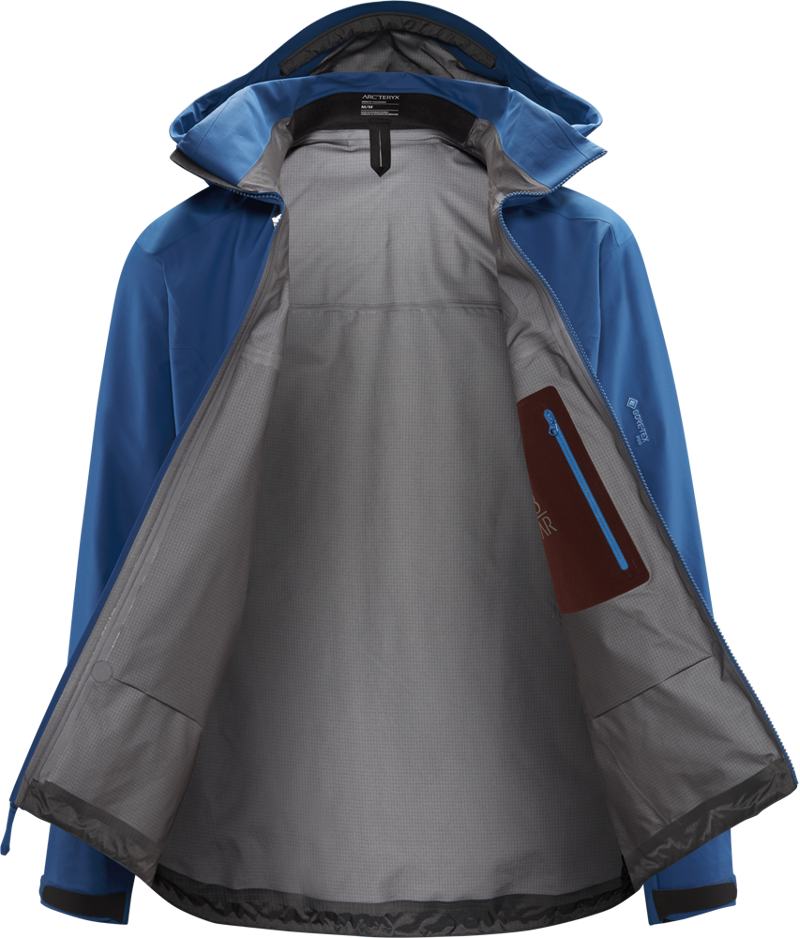 Arcteryx Mens Beta AR Jacket Cobalt Sun-7