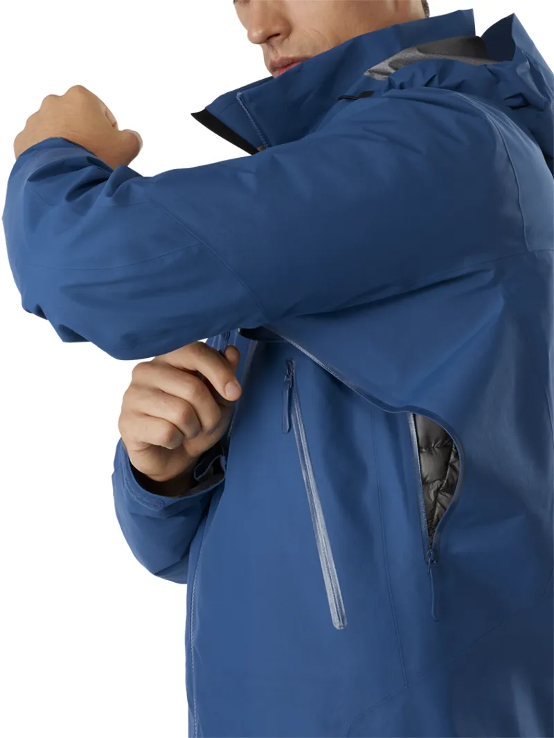 Arcteryx Mens Beta AR Jacket Cobalt Sun-10