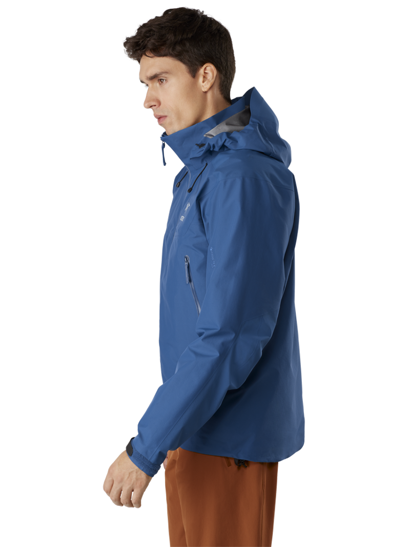 Arcteryx Mens Beta AR Jacket Cobalt Sun-11