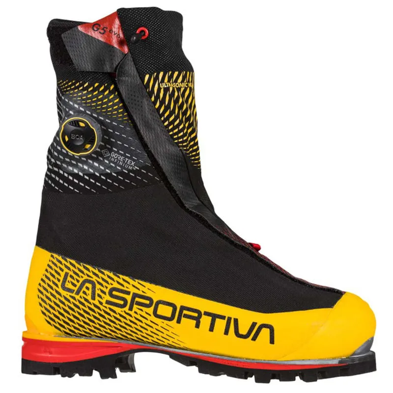 La Sportiva Mens G5 Evo Mountaineering Boot Black/Yellow-1