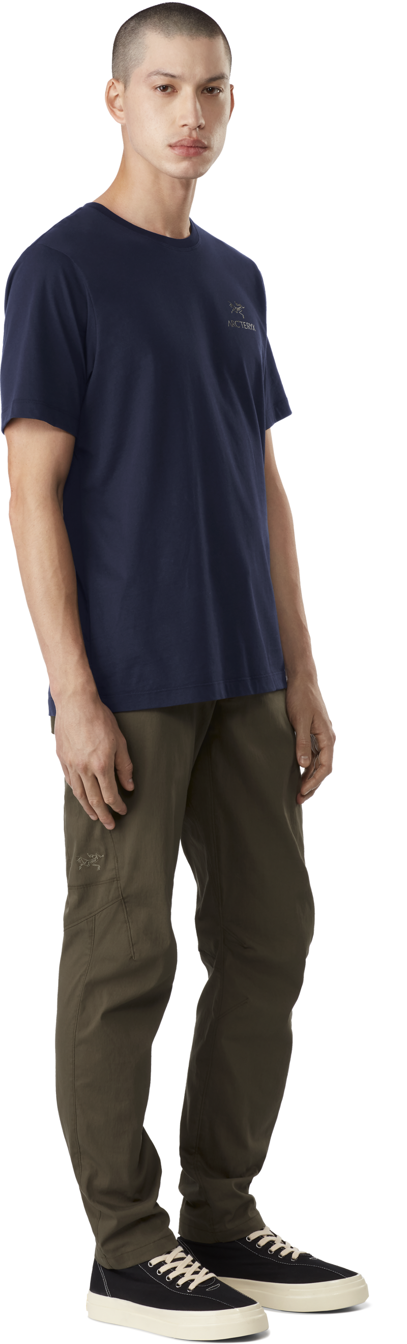 Arcteryx Mens Emblem T-Shirt SS White-1