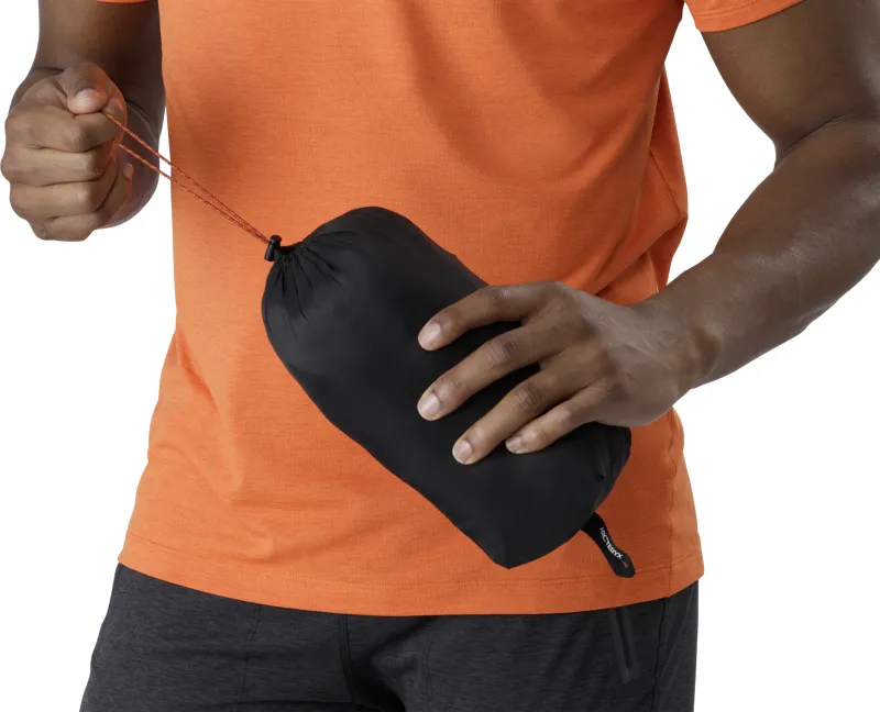 Arcteryx Mens Norvan SL Insulated Hoody Black/Infrared-6