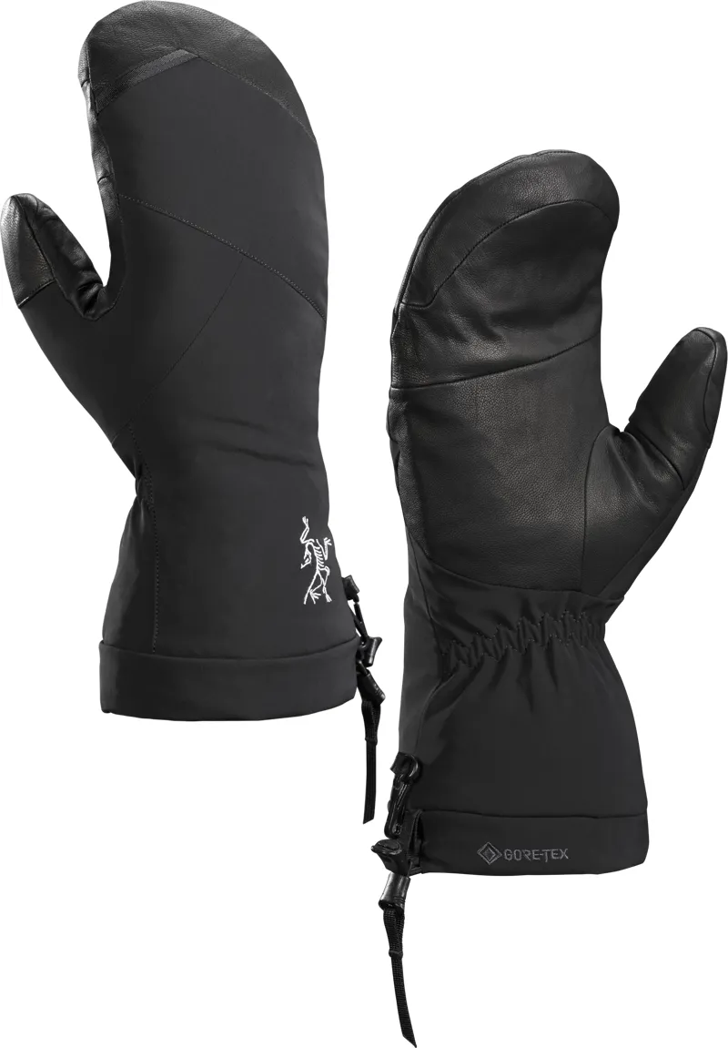 Arcteryx Fission SV Mitten Black/Infrared