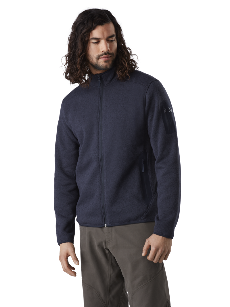 Arcteryx Mens Covert Cardigan Kingfisher Heather-2