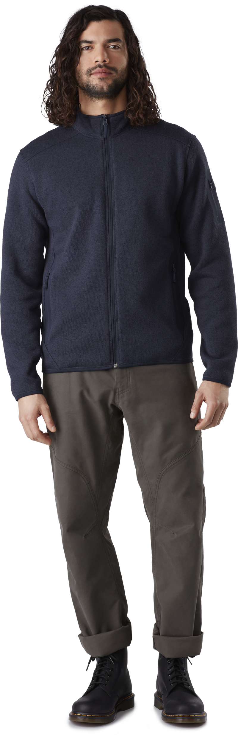 Arcteryx Mens Covert Cardigan Kingfisher Heather-3