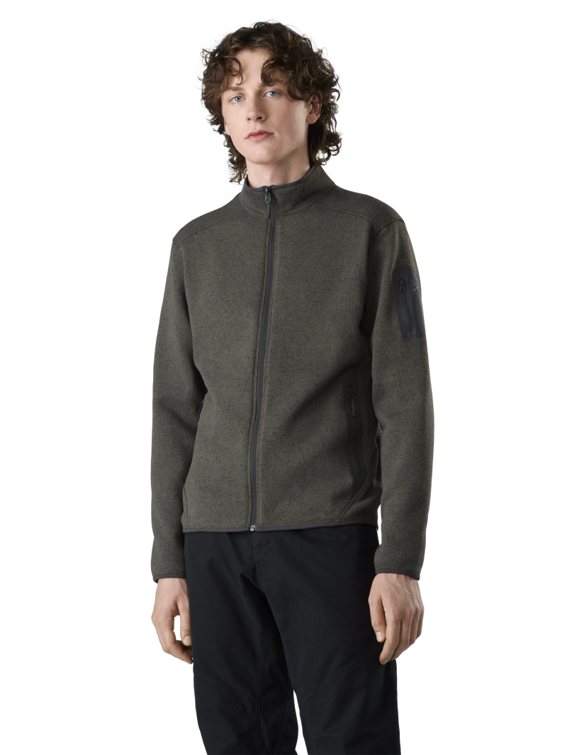 Arcteryx Mens Covert Cardigan Moonshadow Heather-1