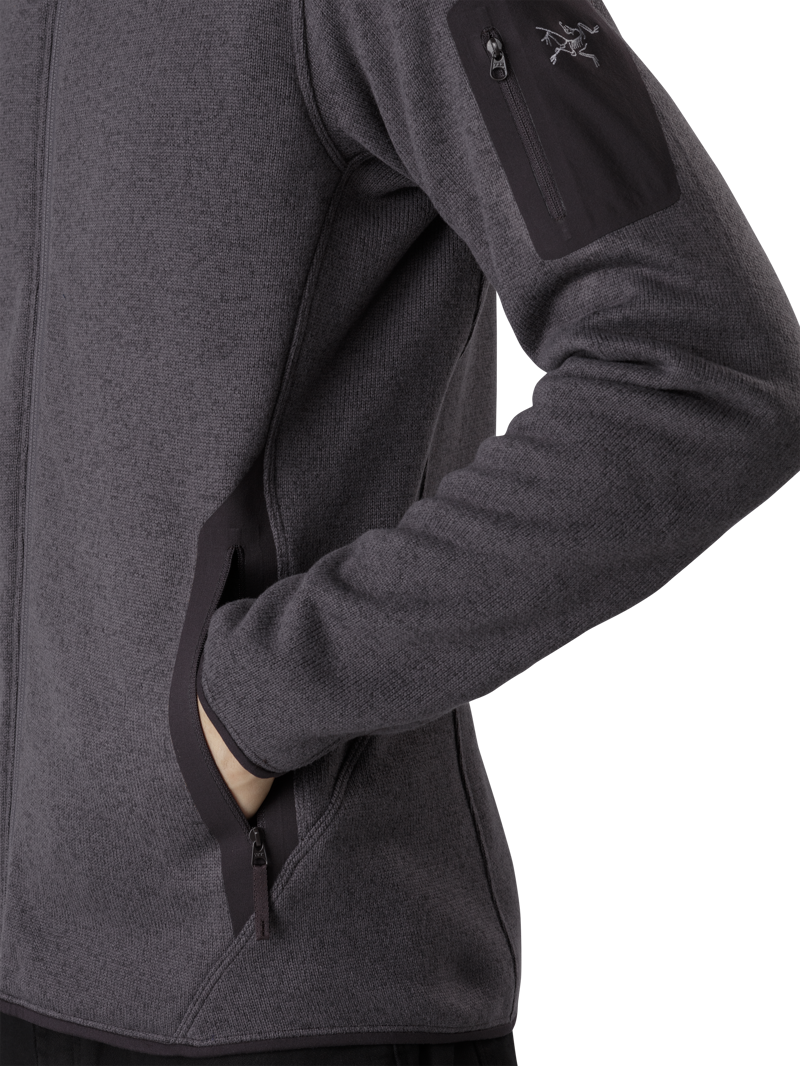 Arcteryx Mens Covert Hoody Black Heather-2